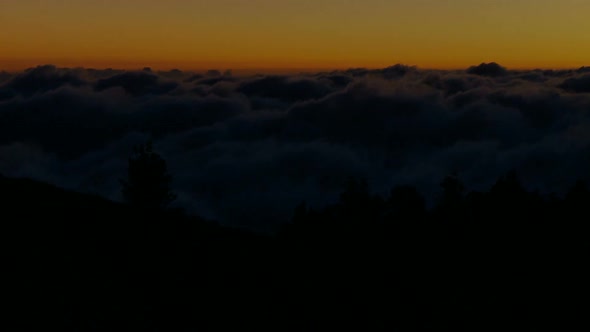 Mountain Sunset Clouds - 2