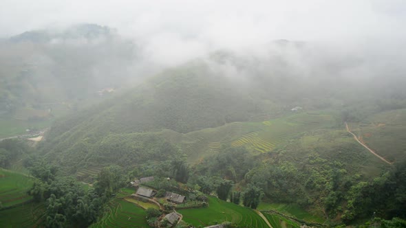 Scenic Rice Terraces In The Northern Mountains Of Sapa Vietnam 1