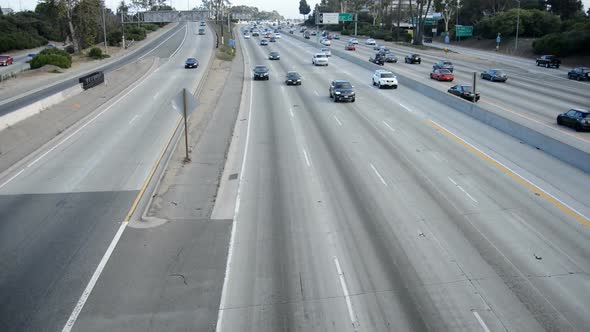 Traffic On Busy Freeway In Los Angeles 2 alt