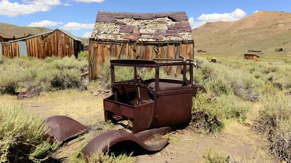 Bodie California - Abandon Mining Ghost Town - Daytime - 2