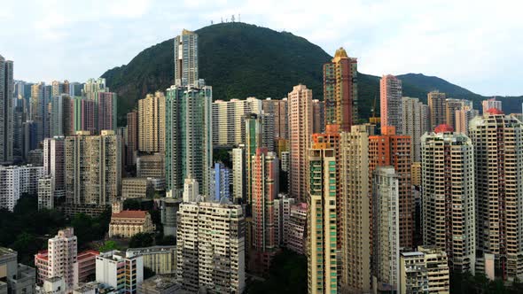 Sunrise Over Hong Kong Skyline And Victoria Peak - Hong Kong China 2 alt