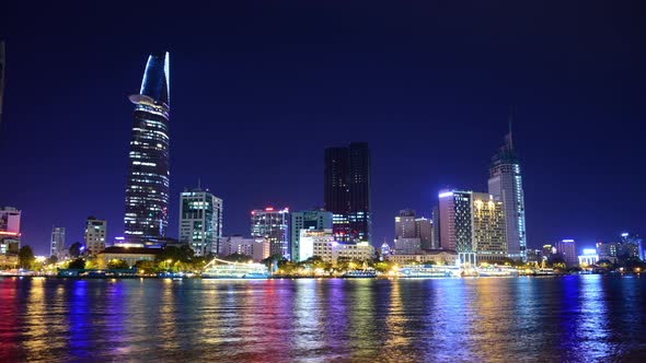  Scenic Ho Chi Minh City (Saigon) Skyline At Night - Vietnam 26 alt