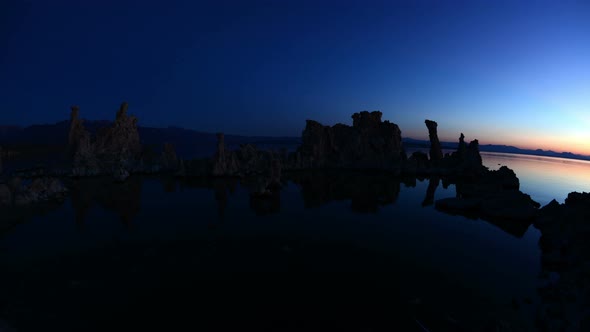 Tufa Formation On Scenic Mono Lake California At Sunrise 2