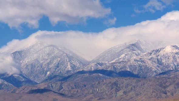 Scenic Mountains And Clouds 1