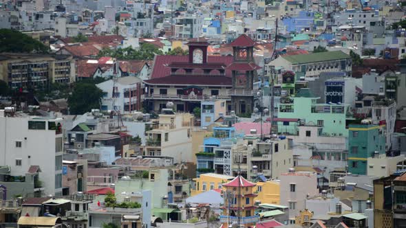Shadows Sweeping Across Rooftops In Ho Chi Minh City Vietnam 1 alt