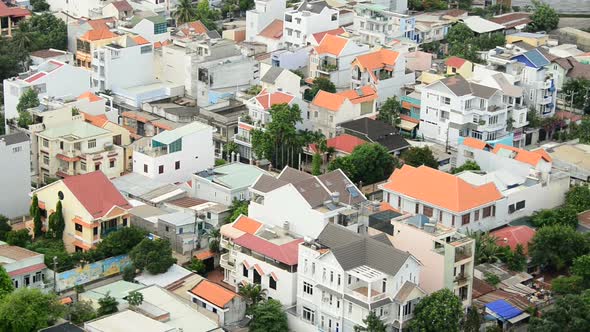 View Of Ho Chi Minh City (Saigon) Vietnam From Above 1