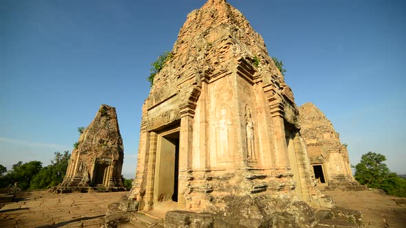 Ancient Temple Room On Top Of Temple  - Angkor Wat Temple Complex, Cambodia