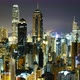 Time Lapse Pan Of Hong Kong Skyline And Victoria Harbour At Night - Hong Kong China 3 - VideoHive Item for Sale