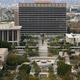 Zoom Out Time Lapse Of The Dwp Building From Above In Downtown Los Angeles 1 - VideoHive Item for Sale
