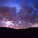 Time Lapse Pan Of Mountain Range At Night 2 - VideoHive Item for Sale