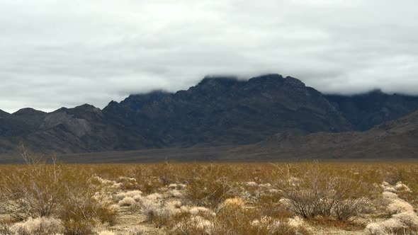 Time Lapse Of The Mojave Desert Storm Clouds - Clip 5 alt
