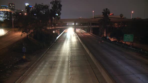 Los Angeles Freeway Traffic - Clip 31