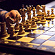 Two Men Play chess. Beautiful Chess Figures. - VideoHive Item for Sale