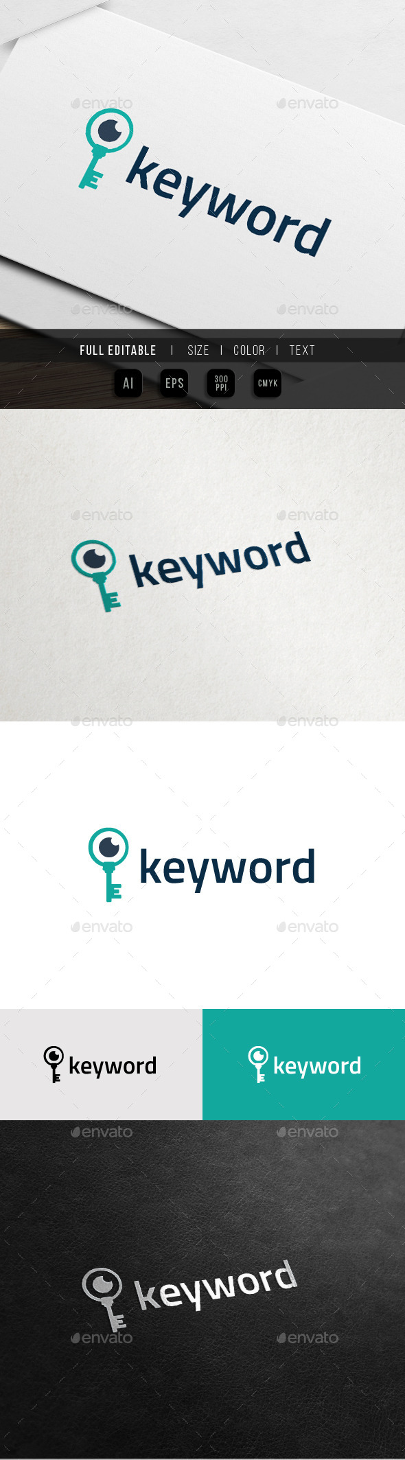 Search Keyword - SEO Expert - Key Eye Logo