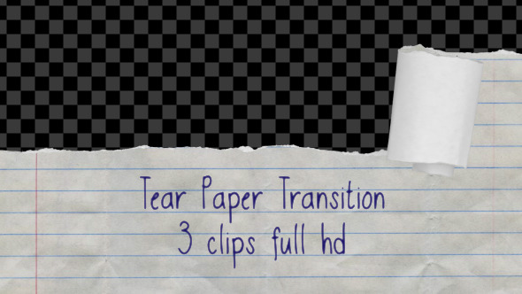 Tear Paper Transition alt