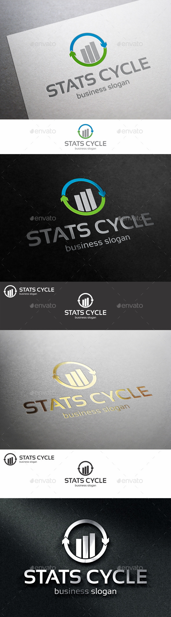 Stats Cycle Marketing Logo