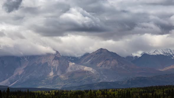 Canadian Rocky Mountain Landscape Time Lapse