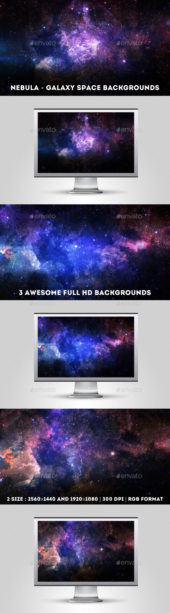 Nebula - Galaxy Space Backgrounds