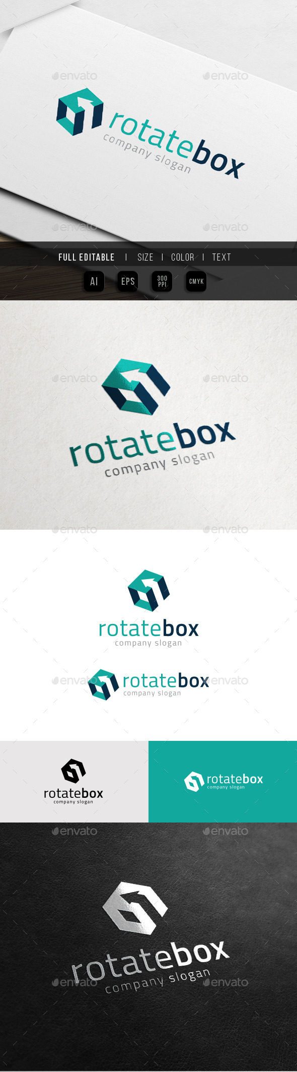 Fast Rotate Studio - Box Marketing Agency Logo
