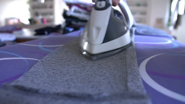 Man Ironing Laundry 1