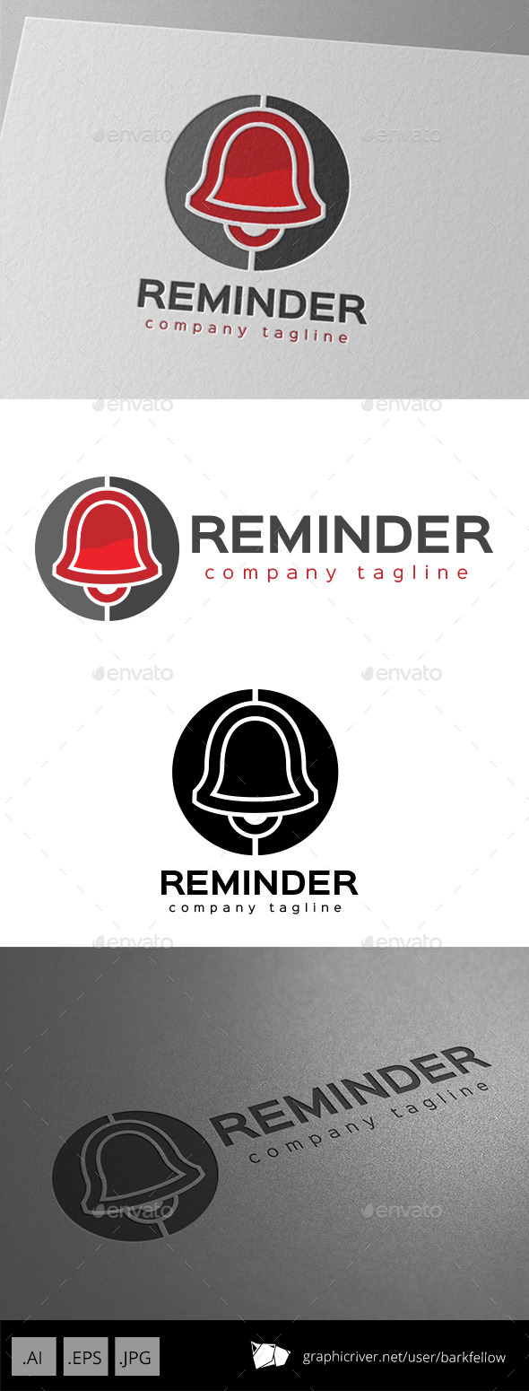 Bell Reminder Logo Design