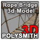 Rope Bridge 3d Model - 3DOcean Item for Sale