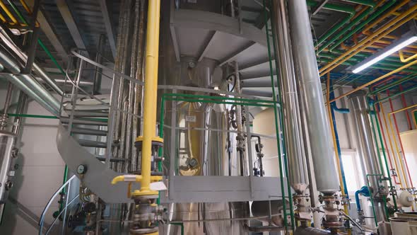 Shop of an Industrial Enterprise for the Production of Sunflower Oil