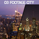 Night of Big City Buildings - VideoHive Item for Sale