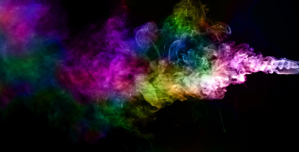 Abstract Colorful Smoke Element 1