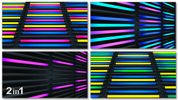 Neon Light Colorful Backgrounds (2-Pack) alt