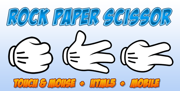 Rock Paper Scissors HTML5 Game - Mobile Optimized (CAPX)