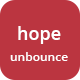 Hope - Non Profit Unbounce Landing page - ThemeForest Item for Sale