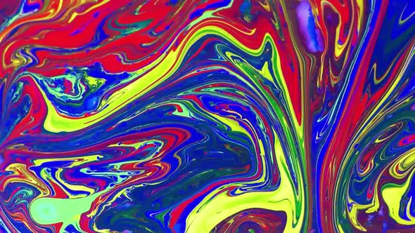 Colorful Abstract Motion Graphic Background 4K