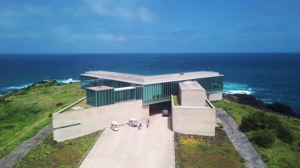 nice building overlooking the sea