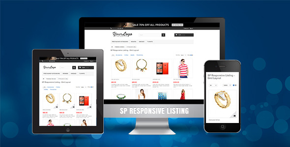 SP Responsive Listing - Moduł Prestashop