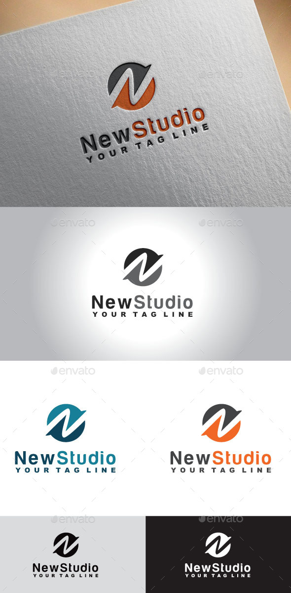 Letter (N) Logo
