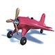 Low Poly Toy Plane - 3DOcean Item for Sale
