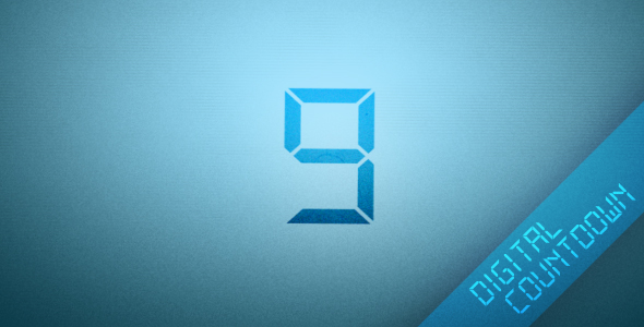 Simple Digital Countdown
