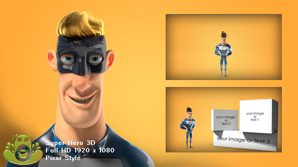 Super Hero Promo Presenter alt