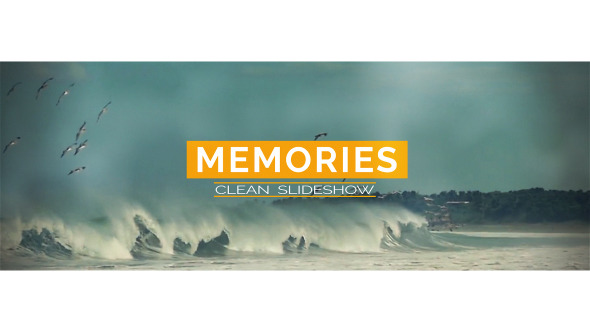 Memories - Clean Slideshow