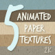 5 Animated Paper Textures - VideoHive Item for Sale