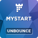 MyStart - Startup Unbounce Landing Page Template - ThemeForest Item for Sale