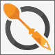 Food Reviewer Logo Design - GraphicRiver Item for Sale