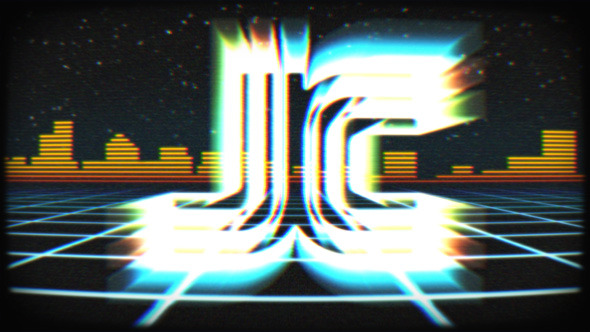 Logo Reveal - Retro VHS Tape