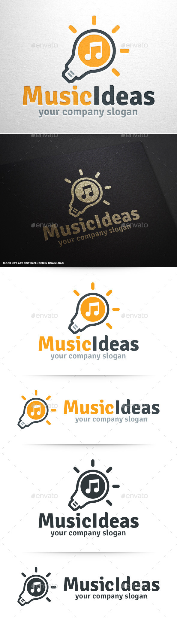 Music Ideas Logo Template