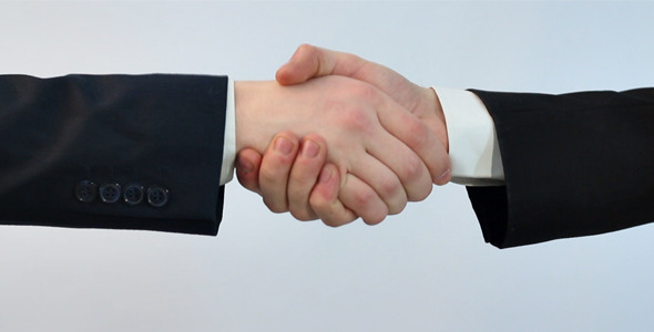 Business People Shaking Hands