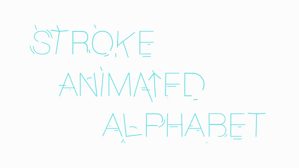 Helvetica Animated Alphabet