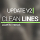 Clean Lines Lower Third - VideoHive Item for Sale
