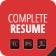 New Resume CV Template - GraphicRiver Item for Sale