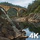 Historic Railroad Bridge over Calm American River - VideoHive Item for Sale